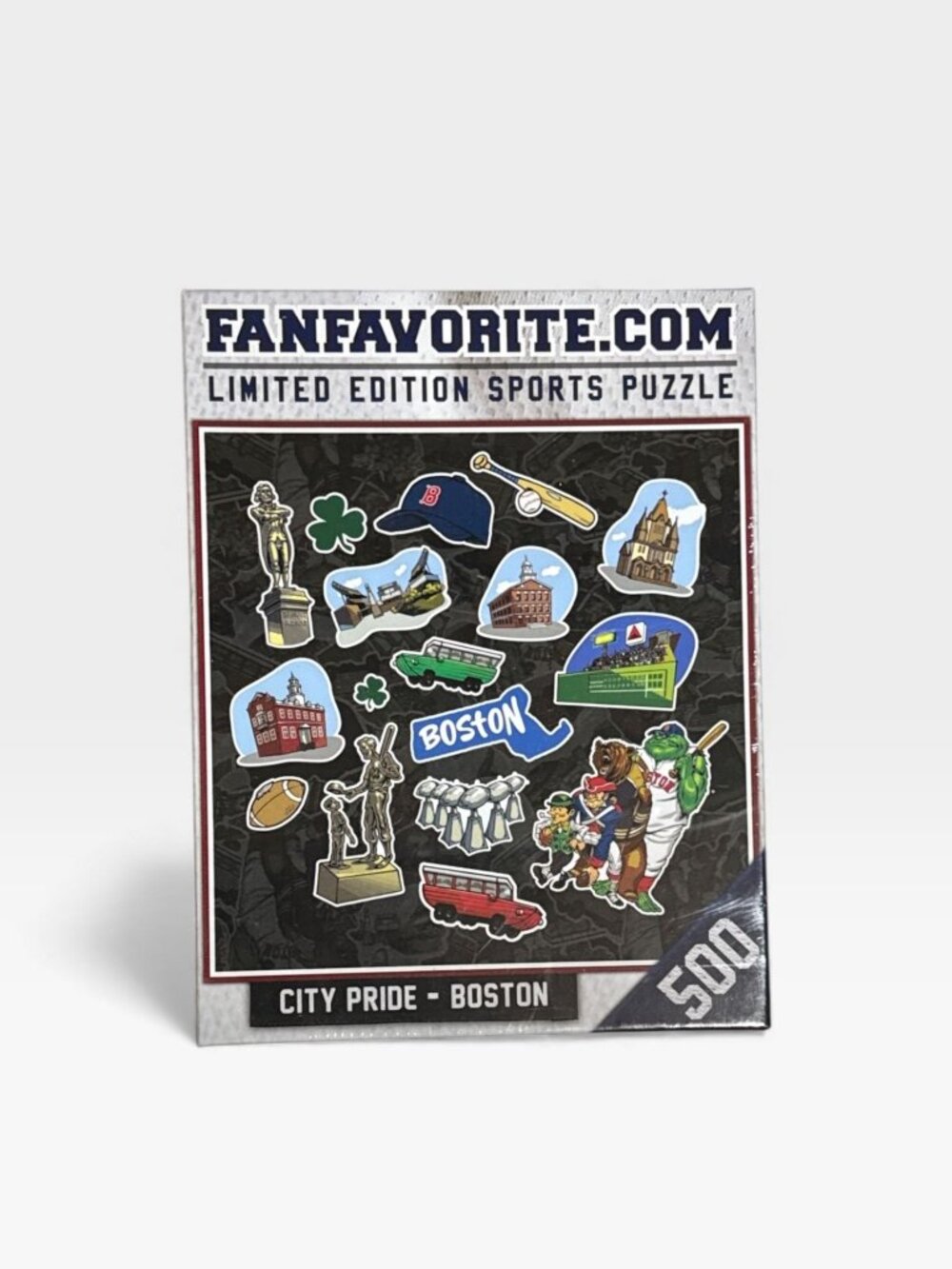 Boston Sports Puzzle 500 Piece City Pride Limited Edition Fanfavorite New in Bo - Picture 1 of 3